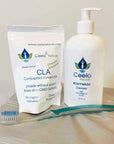 CLA: pure Single isomer CLA; made in USA supports cognition and lean muscle mass. Made from non-GMO Safflower.