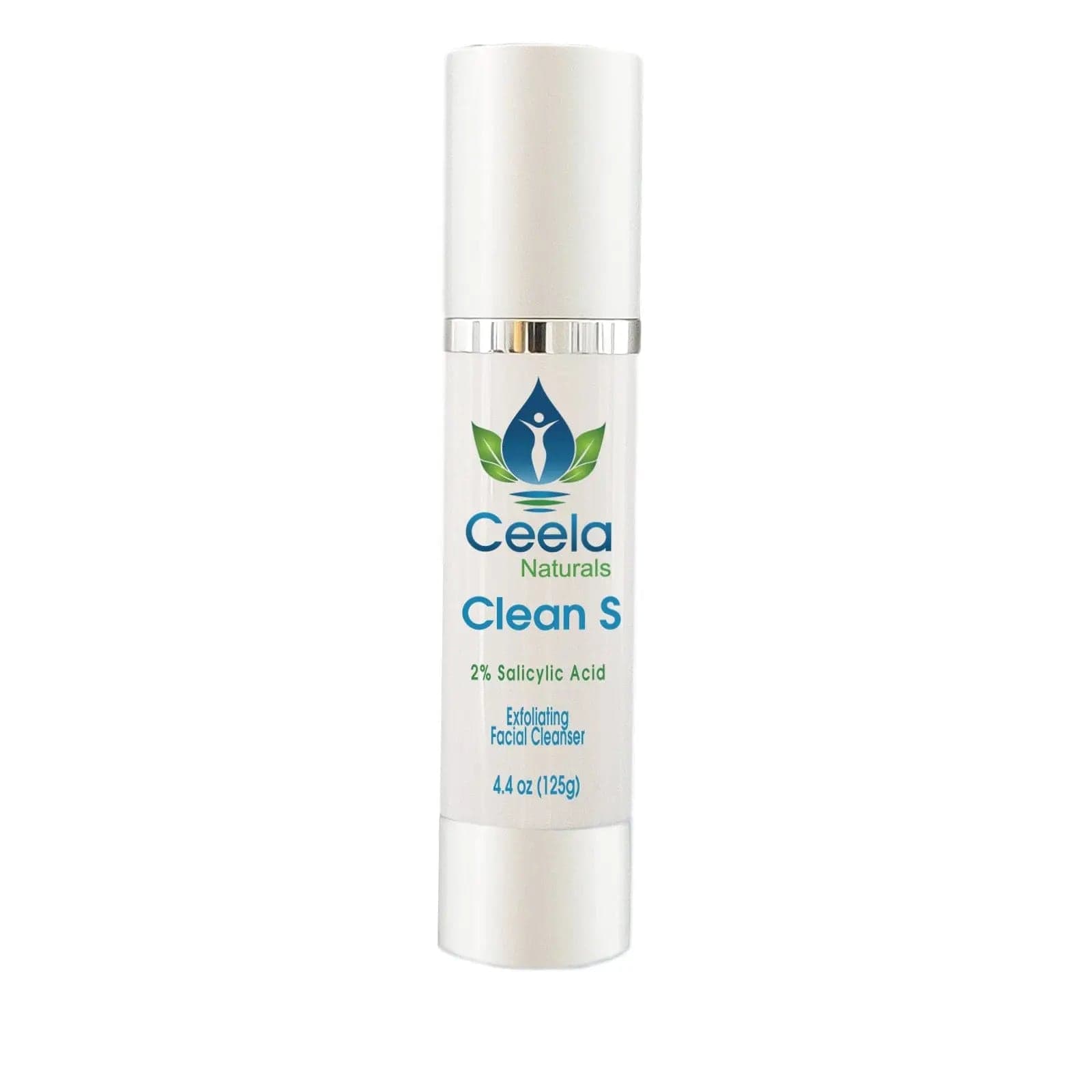 Clean S Facial Cleanser Exfoliant Salicylic Acid Ceela Naturals