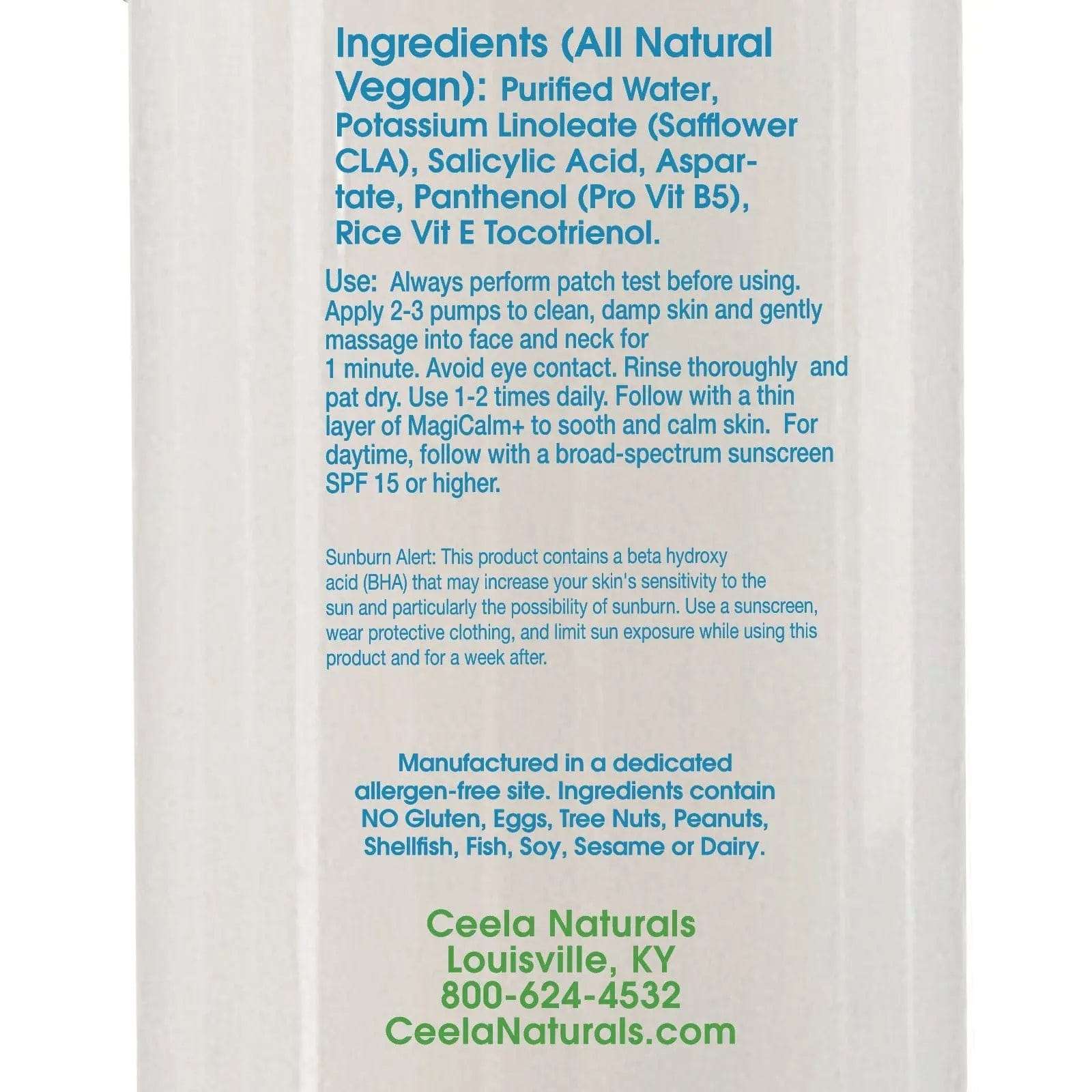 Gel Exfoliant Dry Oily Skin uses Citric Acid