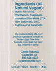 Hand Wash made with powerful CLA restores natural strength Ceela Naturals