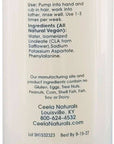 Shampoo CLA Restores Natural Biome to support dandruff and eczema Ceela Naturals