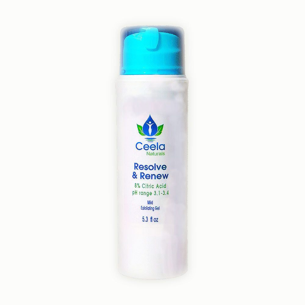 Gel Exfoliant Dry Oily Skin uses Citric Acid
