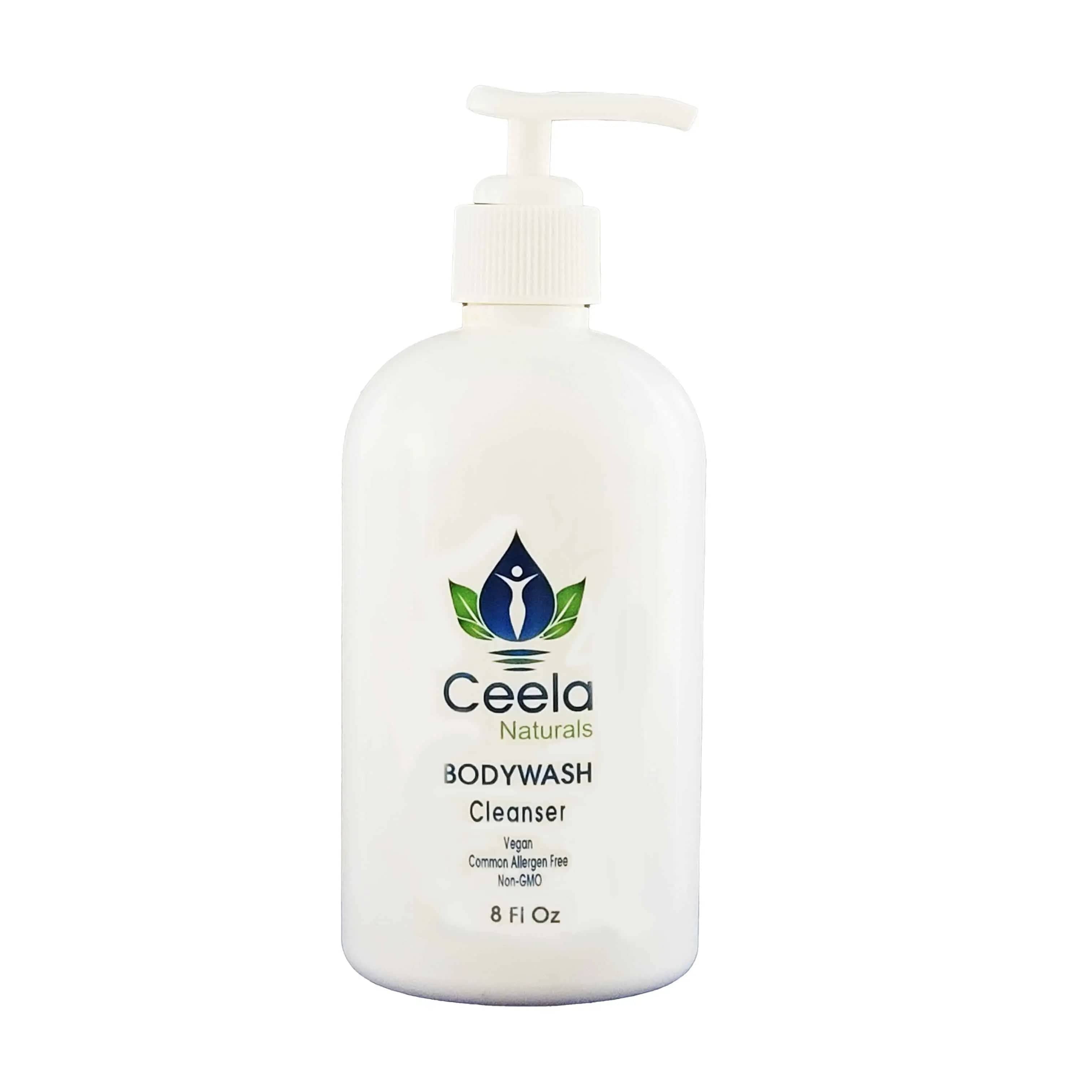 Body Wash Cleansing Natural Healthy Vegan Common Allergen Free Ceela Naturals