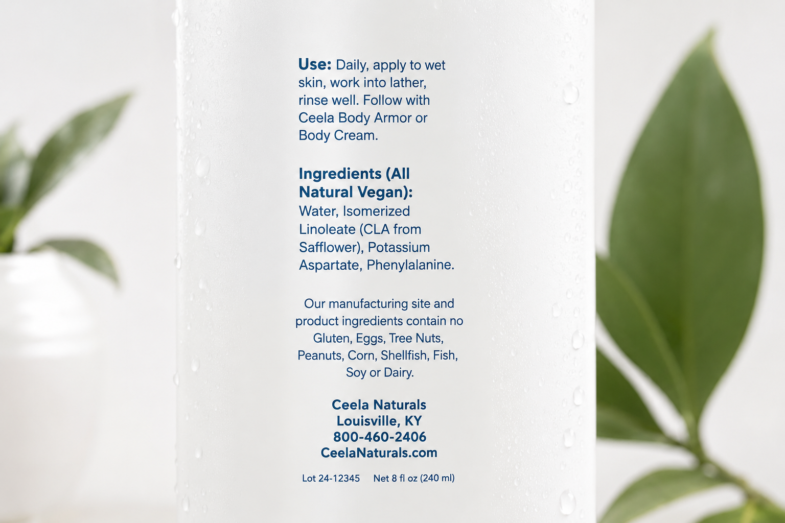 Ceela Gentle Body Wash — The Starting Point for Reactive Skin