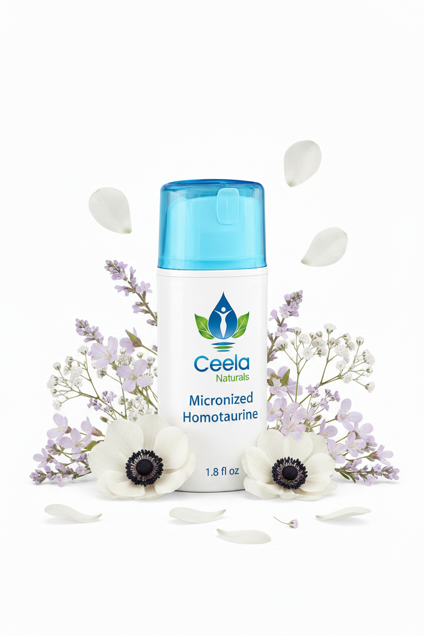 H Taurine Micronized: Calm. Radiant. Fuller-looking skin.