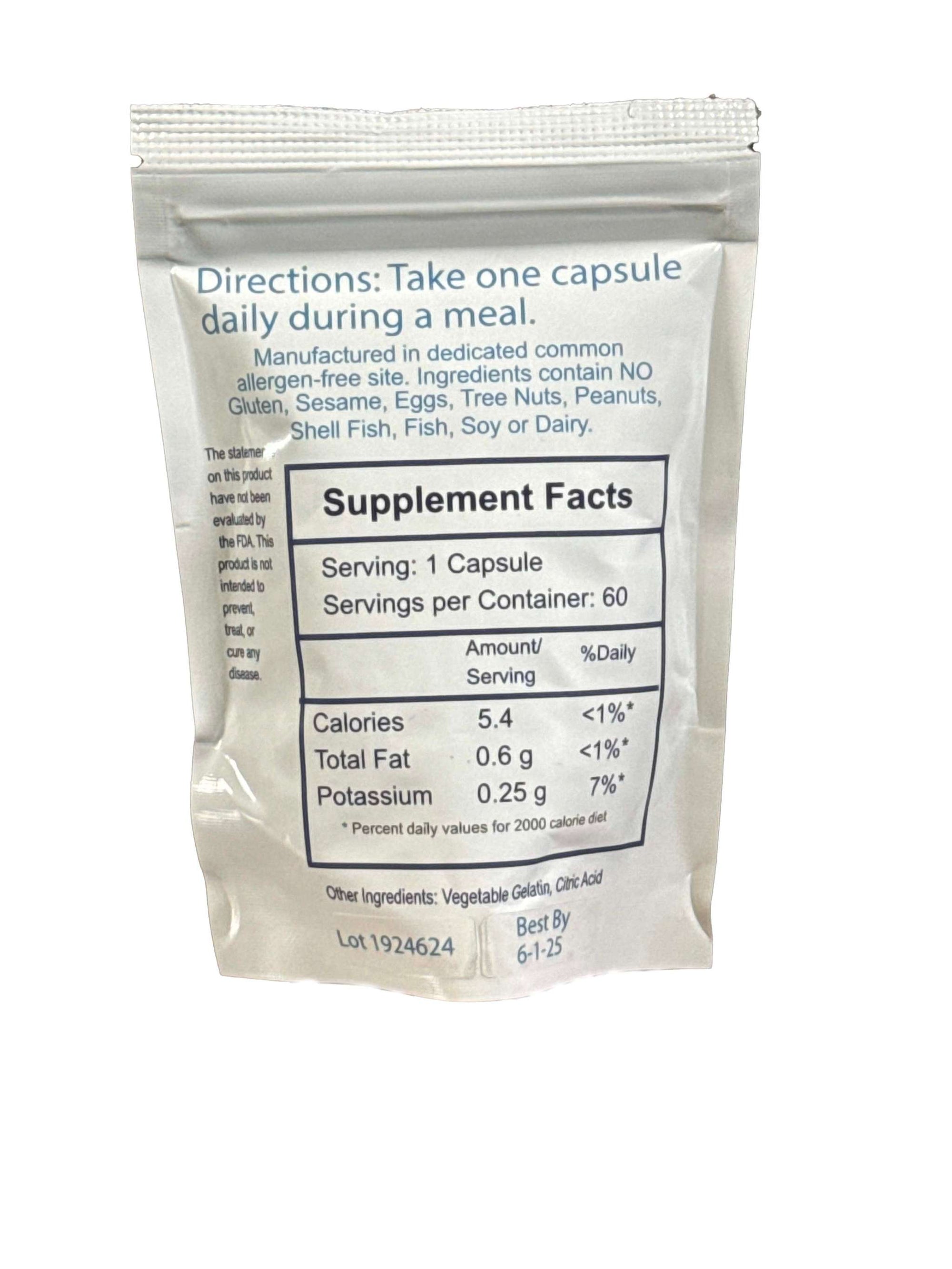 CLA: pure Single isomer CLA; made in USA supports cognition and lean muscle mass. Made from non-GMO Safflower.